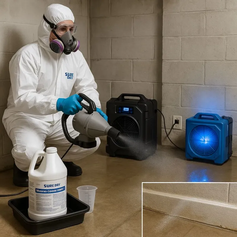 Sanitization and Odor Removal process in Princeton, KY