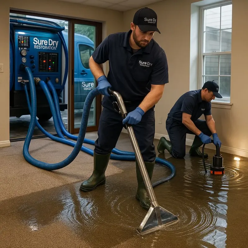 Water Extraction and Removal process in Princeton, KY